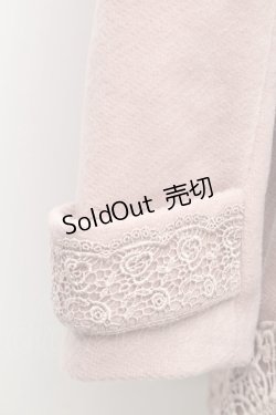 画像6: axes femme / 裾レース使いチェスターコート  ピンク S-26-01-14-030-AX-CO-HR-ZTC006