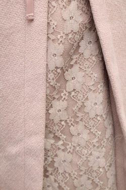 画像3: axes femme / バックレースアップコート  ピンク S-26-01-14-031-AX-CO-HR-ZS