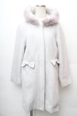 画像1: LIZ LISA / フード付きファーコート  サックス S-26-01-14-033-LO-BL-HR-ZTC017 (1)