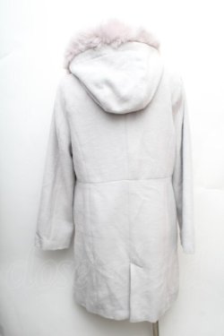 画像2: LIZ LISA / フード付きファーコート  サックス S-26-01-14-033-LO-BL-HR-ZS