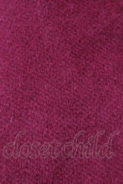 画像6: axes femme / レース襟フリルコート  ワイン S-26-01-14-035-AX-CO-HR-ZS