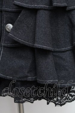 画像4: ALGONQUINS / 裾レースティアードコート  グレー S-26-01-14-037-AL-CO-HR-ZS