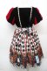 画像2: axes femme kawaii / ドールズサーカスワンピース  黒ｘ赤 S-26-01-14-040-AX-OP-AS-ZS (2)