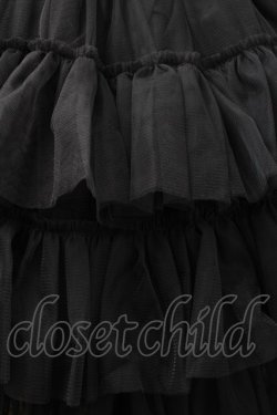 画像3: AND ROMEO / 超ボリュームパニエ  黒 S-26-01-14-043-LO-SK-AS-ZS