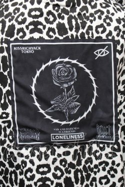 画像3: KRY CLOTHING / レオパード柄ジャケット  黒ｘ白 S-26-01-14-006-EL-CO-HR-ZS