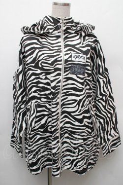 画像1: KRY CLOTHING / ゼブラ柄ジャケット  黒ｘ白 S-26-01-14-007-EL-CO-HR-ZS