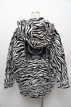 画像2: KRY CLOTHING / ゼブラ柄ジャケット  黒ｘ白 S-26-01-14-007-EL-CO-HR-ZS