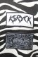 画像4: KRY CLOTHING / ゼブラ柄ジャケット  黒ｘ白 S-26-01-14-007-EL-CO-HR-ZS (4)