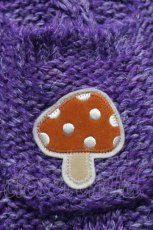 画像4: Franche Lippee / きのこニットロングカーディガン  紫S-26-01-14-016-LO-TO-HR-ZT593 (4)