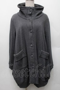 画像1: ALGONQUINS / 裏起毛カーディガン  グレー S-26-01-14-017-AL-TO-HR-ZS