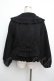 画像2: axes femme kawaii / バックフリルショートコート  黒 S-26-01-15-054-AX-CO-HR-ZS (2)