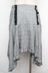 画像2: PEACE NOW / グレンチェックスカート  グレーS-26-01-15-060-PU-SK-AS-ZT587 (2)
