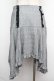 画像2: PEACE NOW / グレンチェックスカート  グレー S-26-01-15-060-PU-SK-AS-ZS (2)