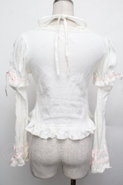 画像2: Angelic Pretty / 切替カットソー  白 S-26-01-15-004-AP-TO-AS-ZS