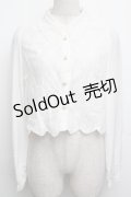 LIZ LISA / ショートブラウス  白 S-26-01-15-012-LO-BL-AS-ZS