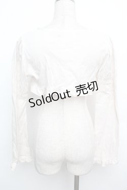 画像2: PEACE NOW / カットボレロ  オフ S-26-01-15-026-PU-TO-AS-ZS