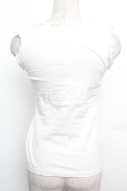 画像2: PEACE NOW / レースアップタンクトップ  白 S-26-01-15-027-PU-TO-AS-ZS