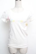 LIZ LISA / プリントTシャツ  白 S-26-01-15-028-LO-TS-AS-ZS