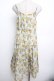 画像2: axes femme / 花柄ワンピース  グリーン S-26-01-15-030-AX-OP-AS-ZS (2)