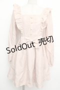 LIZ LISA / 肩フリルワンピース  ピンク S-26-01-15-035-LO-OP-AS-ZS