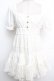 画像1: LIZ LISA / レース切替ワンピース  白 S-26-01-15-038-LO-OP-AS-ZS (1)