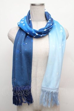 画像1: LOLITA / マフラー  ブルー S-26-01-16-042-LO-ZA-HR-ZS