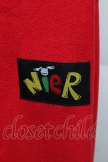 画像2: NieR Clothing / マフラー  赤 S-26-01-16-043-PU-ZA-AS-ZT387 (2)