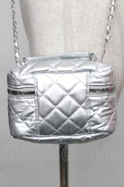 画像2: LOLITA / キルティングショルダーポーチ  シルバー S-26-01-16-045-LO-BG-HR-ZS