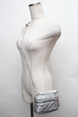 画像3: LOLITA / キルティングショルダーポーチ  シルバー S-26-01-16-045-LO-BG-HR-ZS