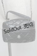 LOLITA / キルティングショルダーポーチ  黒 S-26-01-16-046-LO-BG-HR-ZS