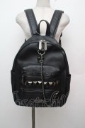 KILLSTAR / Crusher Backpack  黒 S-26-01-16-049-PU-BG-HR-ZS