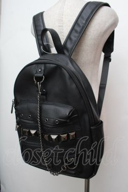 画像4: KILLSTAR / Crusher Backpack  黒 S-26-01-16-049-PU-BG-HR-ZS