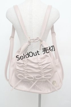 画像2: m petit by misako / AM*NIリボン3WAY バッグ  ピンク S-26-01-16-051-LO-BG-HR-ZS