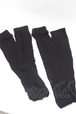 画像2: NieR Clothing / アームカバー  黒 S-26-01-16-012-PU-ZA-AS-ZS