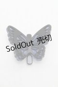MILK / バタフライバレッタ  黒 S-26-01-16-016-ML-JA-HR-ZS