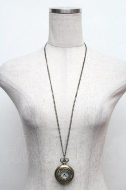 画像1: LOLITA / 懐中時計ネックレス  アンティークゴールド S-26-01-16-038-LO-ZA-HR-ZS