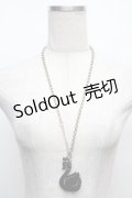 MILK / スワンネックレス  黒 S-26-01-16-039-ML-AC-AS-ZS