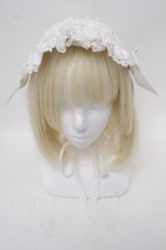 画像2: BABY,THE STARS SHINE BRIGHT / Creamy Ribbonヘッドドレス  白 S-26-01-17-004-BA-AC-AS-ZS (2)