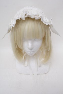 画像2: BABY,THE STARS SHINE BRIGHT / Creamy Ribbonヘッドドレス  白 S-26-01-17-004-BA-AC-AS-ZS