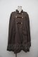 画像1: axes femme / ナポレオンマント風コート  ブラウン S-26-01-17-032-AX-CO-AS-ZS (1)