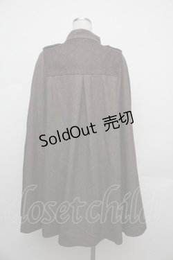 画像2: axes femme / ナポレオンマント風コート  ブラウン S-26-01-17-032-AX-CO-AS-ZTC036