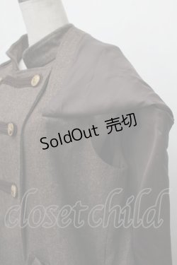 画像3: axes femme / ナポレオンマント風コート  ブラウン S-26-01-17-032-AX-CO-AS-ZTC036