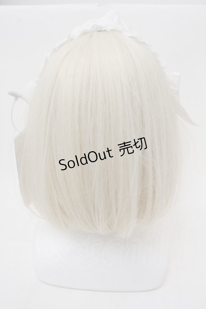 画像3: BABY,THE STARS SHINE BRIGHT / Creamy Ribbonヘッドドレス  白 S-26-01-17-004-BA-AC-AS-ZS (3)