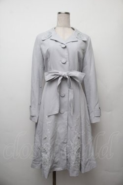 画像1: Secret Honey / エンブロイダリースプリングコート(シンデレラver)  グレー S-26-01-17-034-CA-CO-HR-ZS