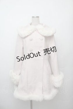 画像1: LIZ LISA / ファーカラーコート  ピンク S-26-01-17-035-LO-CO-AS-ZTC014