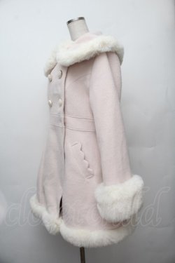 画像3: LIZ LISA / ファーカラーコート  ピンク S-26-01-17-035-LO-CO-AS-ZS