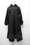 画像1: m petit by misako / AM*リボンコート  黒 S-26-01-17-036-LO-JA-HR-ZTC014 (1)
