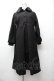 画像1: m petit by misako / AM*リボンコート  黒 S-26-01-17-036-LO-JA-HR-ZS (1)