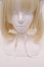 画像4: BABY,THE STARS SHINE BRIGHT / Creamy Ribbonヘッドドレス  白 S-26-01-17-004-BA-AC-AS-ZS (4)