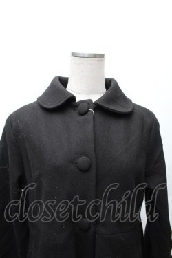 画像4: m petit by misako / AM*リボンコート  黒 S-26-01-17-036-LO-JA-HR-ZS